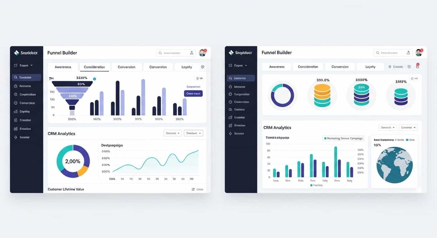 highlevel vs systeme io funnel builder comparison